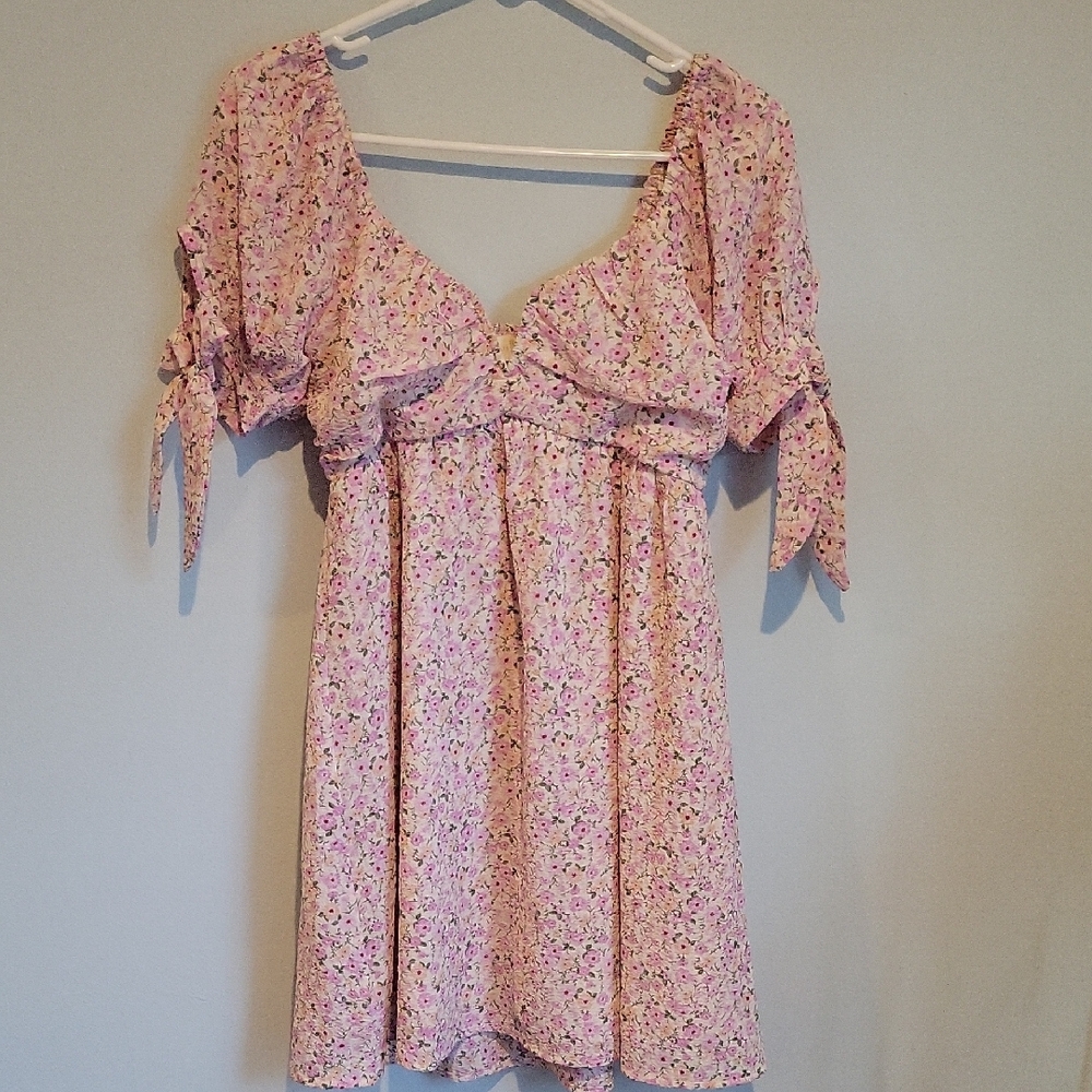 Altar'd State Floral Mini Dress